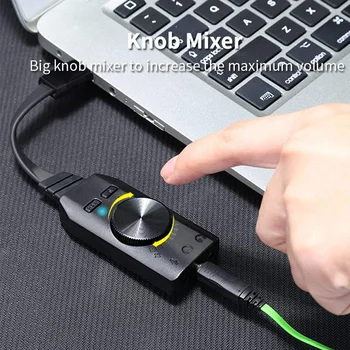 GS3 Virtual 7.1 Channel External Sound Card USB Converter Adapter Black Stereo Audio 3.5mm Headset For PC Desktop Notebook
GS3 Virtual 7.1 Channel External Sound Card USB Converter Adapter Black Stereo Audio 3.5mm Headset For PC Desktop Notebook