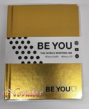 

Diario Agenda Scuola BE YOU MINI 2018/2019 Datato Colore Oro 11x 15 cm + OMAGGIO PENNA COLORATA