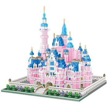 6718Pcs Micro Diamond Building Blocks Miniature Pink Castle Architecture Mini Bricks Educational Toys for Children Gifts LZ8025
6718Pcs Micro Diamond Building Blocks Miniature Pink Castle Architecture Mini Bricks Educational Toys for Children Gifts LZ8025