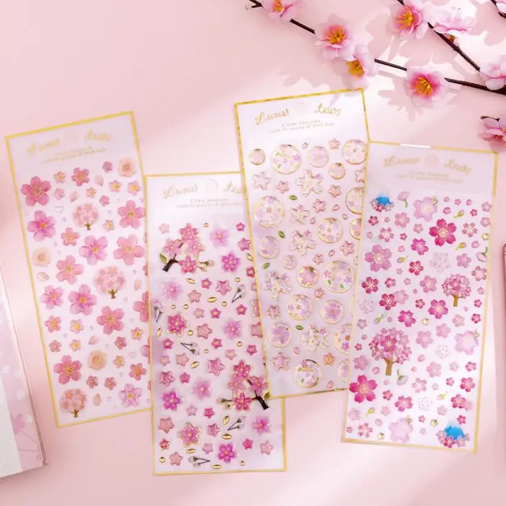 2pcs/lot Ins Cherry Blossoms Crystal Stickers Decorative Bullet PVC 3D Stickers For Mobile Phone Cup Kids Girls Birthday Gift
2pcs/lot Ins Cherry Blossoms Crystal Stickers Decorative Bullet PVC 3D Stickers For Mobile Phone Cup Kids Girls Birthday Gift