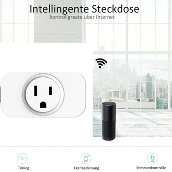 WIFI Smart Socket Wireless Remote Control Swith Home House Power Outlet Light Timer Switch Socket US Plug
WIFI Smart Socket Wireless Remote Control Swith Home House Power Outlet Light Timer Switch Socket US Plug