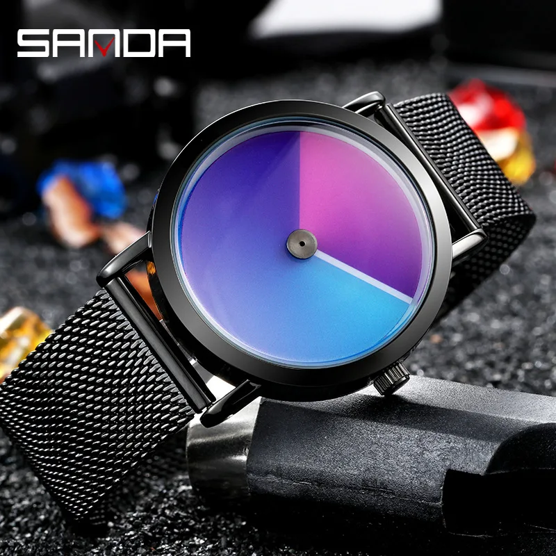 Ultra Thin Watches For Men Business Creative Gradient Dial Design Watch Stainless Steel Quartz Analog Wrist Watch Reloj Hombre
Ultra Thin Watches For Men Business Creative Gradient Dial Design Watch Stainless Steel Quartz Analog Wrist Watch Reloj Hombre