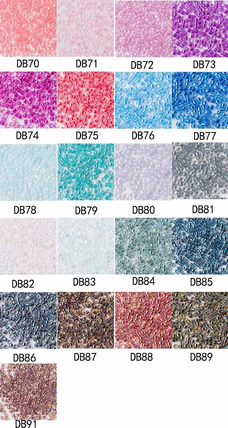 Delica Bead Color Chart