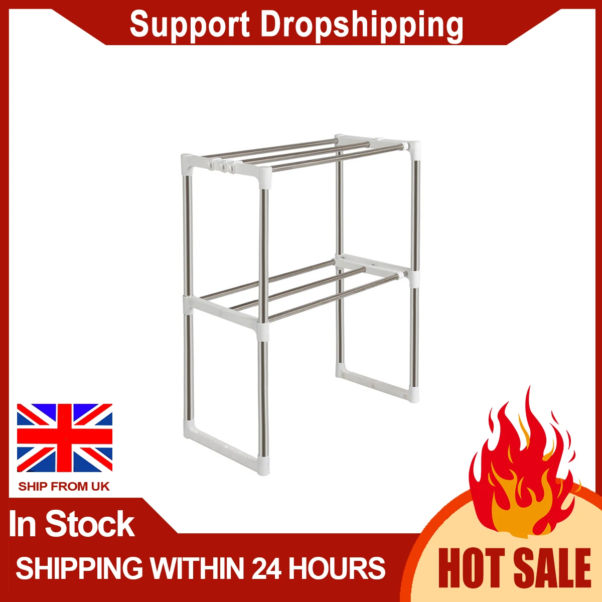 Microwave Oven Rack Household Telescopic Pan Pot Storage Shelf Assembly Standing Type Double Layer Kitchen Storage Holder
Microwave Oven Rack Household Telescopic Pan Pot Storage Shelf Assembly Standing Type Double Layer Kitchen Storage Holder