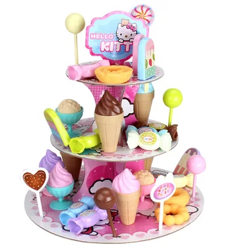Kid DIY Birthday Cake Toy Set simulation Candy Ice Cream Tray Dessert Rack Pretend Play Toy Set Safe Cute Children Girl Toy Gift 
Kid DIY Birthday Cake Toy Set simulation Candy Ice Cream Tray Dessert Rack Pretend Play Toy Set Safe Cute Children Girl Toy Gift