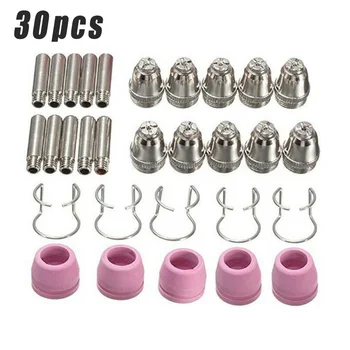 60A Torch Electrodes Nozzle Tips Plasma Cutter Machine Consumables For AG60/SG55
60A Torch Electrodes Nozzle Tips Plasma Cutter Machine Consumables For AG60/SG55
