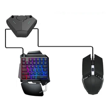 Game Controller for PUBG with Gaming Mouse and Keyboard Bluetooth 5.0 Keyboard Mouse Converter for IOS Android Game
Game Controller for PUBG with Gaming Mouse and Keyboard Bluetooth 5.0 Keyboard Mouse Converter for IOS Android Game