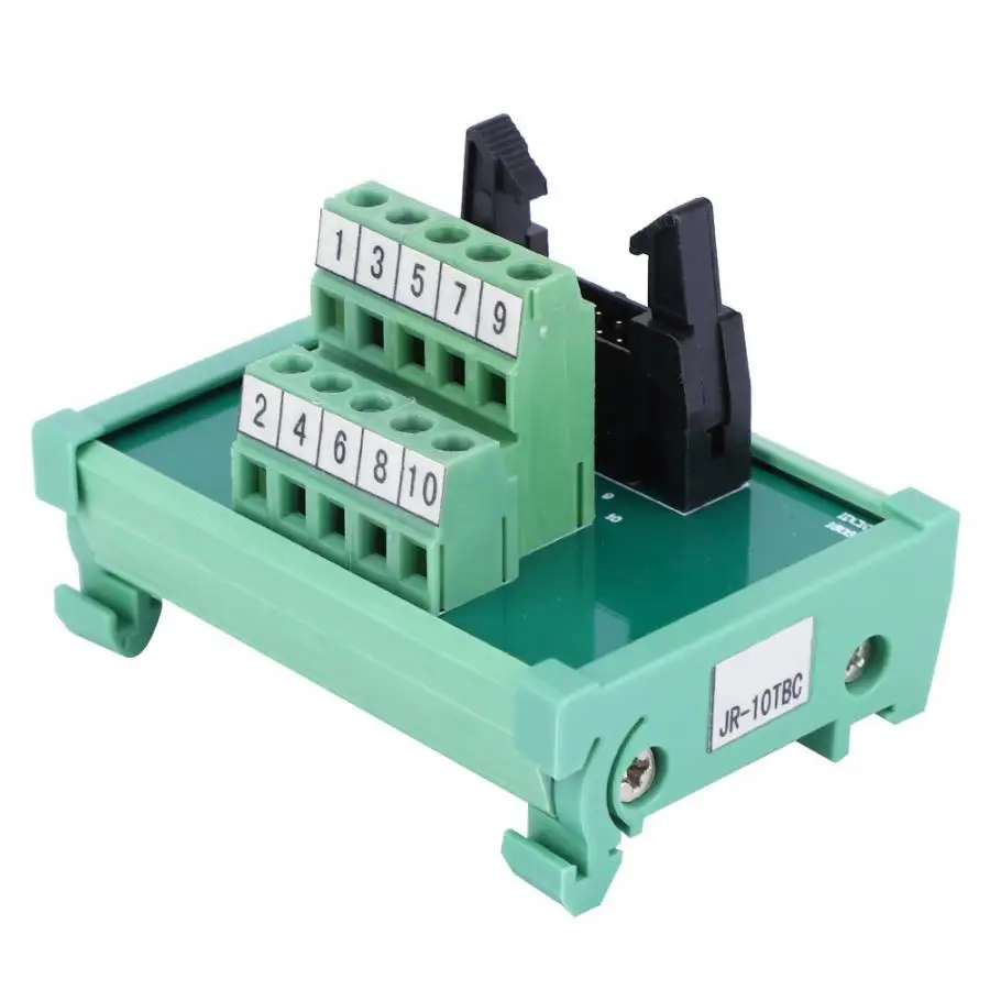 IDC-10P PLC Board Terminal Block 35mm Signal Adapter Board PLC Adapter Relay Module AWG 22-16
IDC-10P PLC Board Terminal Block 35mm Signal Adapter Board PLC Adapter Relay Module AWG 22-16