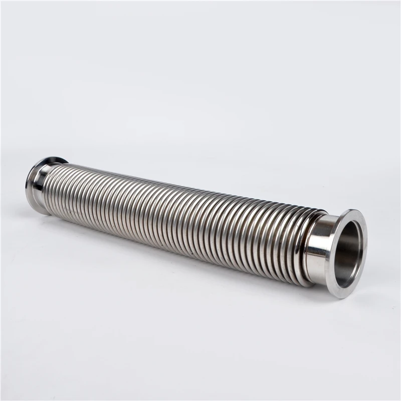 SS 304 Flexible Vacuum Pipe Bellows Exhaust Flex Bellows Expansion Bellows Joint Hose Bellows Assembly KF25 1200-4000mm Length
SS 304 Flexible Vacuum Pipe Bellows Exhaust Flex Bellows Expansion Bellows Joint Hose Bellows Assembly KF25 1200-4000mm Length