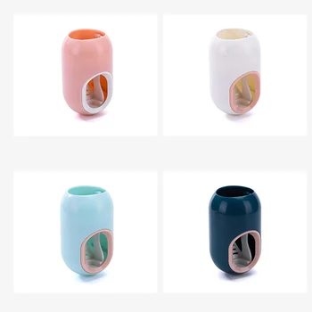 Toothpaste Squeezers Automatic Toothpaste Dispenser Tooth Dust-proof Toothbrush Holder Wall Mount Stand Bathroom Accessories Set
Toothpaste Squeezers Automatic Toothpaste Dispenser Tooth Dust-proof Toothbrush Holder Wall Mount Stand Bathroom Accessories Set