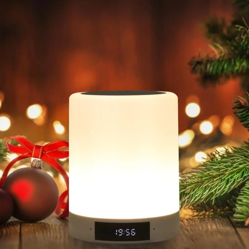 M6 Mini Touch Light Seven Lighting Modes Supporting F-HD Radio Alarm Clock Bluetooth Audio Desk Lamp Bedside Night Lights
M6 Mini Touch Light Seven Lighting Modes Supporting F-HD Radio Alarm Clock Bluetooth Audio Desk Lamp Bedside Night Lights