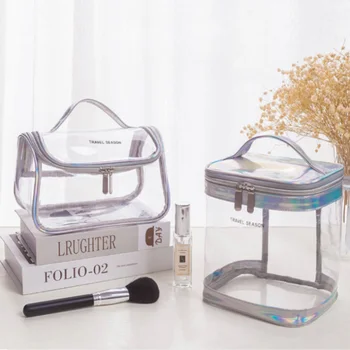 Multifunctional Travel Storage Bag Cosmetic Bag Transparent Laser Used For Washing Daily Cosmetics Storage Makeup Organizer
Multifunctional Travel Storage Bag Cosmetic Bag Transparent Laser Used For Washing Daily Cosmetics Storage Makeup Organizer