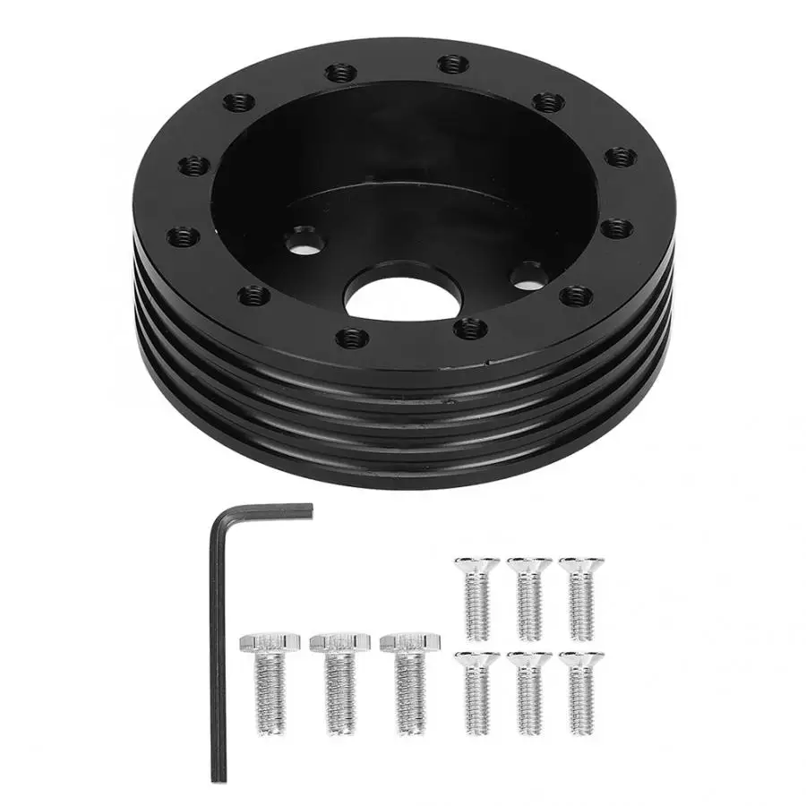 Hot Sell High Quality 1in Aluminum Steering Wheel Hub Spacer for 5 6 Hole Wheels to 3 Hole Adapter Auto Accessories
Hot Sell High Quality 1in Aluminum Steering Wheel Hub Spacer for 5 6 Hole Wheels to 3 Hole Adapter Auto Accessories