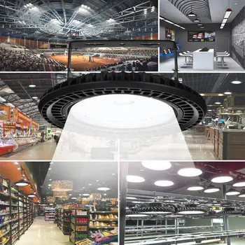 LED Garage Light Mining UFO Lamp High Bay Lights 100W 150W 200W lampen industrieel eu warehouse workshop Outdoor Lighting
LED Garage Light Mining UFO Lamp High Bay Lights 100W 150W 200W lampen industrieel eu warehouse workshop Outdoor Lighting