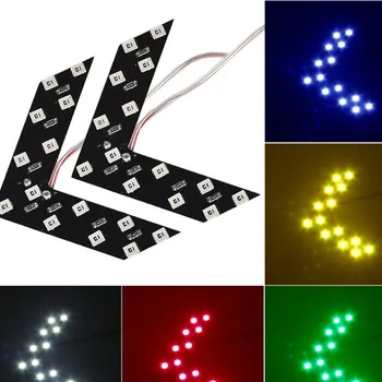 Car Rearview Mirror Turning Light LED Arrow Panel 14SMD LED Arrow Light Turning Light Signal Light
Car Rearview Mirror Turning Light LED Arrow Panel 14SMD LED Arrow Light Turning Light Signal Light