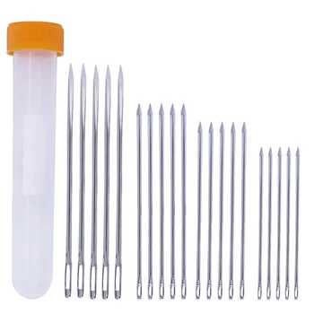 20PCS Triangle Leather Needles Rhombus Hand Leathercraft Needles for Leather Projects Sewing Stitch with Bottle
20PCS Triangle Leather Needles Rhombus Hand Leathercraft Needles for Leather Projects Sewing Stitch with Bottle