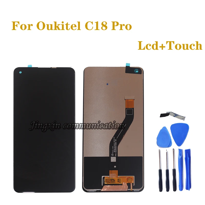6.55 " Original DISPLAY for OUKITEL C18 PRO LCD display touch screen digitizer kit replacement for oukitel C18Pro display
6.55 " Original DISPLAY for OUKITEL C18 PRO LCD display touch screen digitizer kit replacement for oukitel C18Pro display