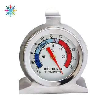 Stainless Steel Metal Temperature Refrigerator Freezer Dial Type Thermometer Refrigerator Dial Pointer Freezer Fridge Thermomete
Stainless Steel Metal Temperature Refrigerator Freezer Dial Type Thermometer Refrigerator Dial Pointer Freezer Fridge Thermomete