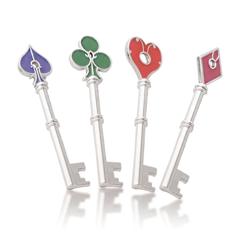 Game Residents Evils Keychain Set RPD Square Plum Heart Key Police Playing Cards Badge Pendants Keyring For Men Cosplay Jewelry Game Residents Evils Keychain Set RPD Square Plum Heart Key Police Playing Cards Badge Pendants Keyring For Men Cosplay Jewelry