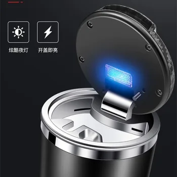 

1PCS Car Ashtray withLED LIGHT for GLS CLS GLA GLC GLE W210 C300 W205 204 212 211 213 203 204A B C E Clase