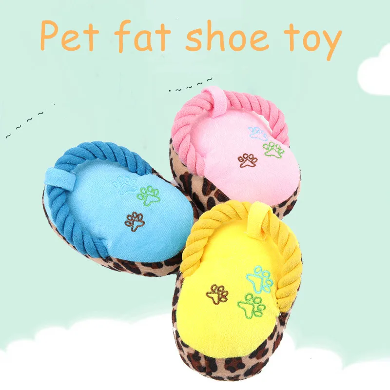 Plush Dog Toy Slipper Shoes Shape Pet Dog Biting Chew Firm Pet Toy Outdoor Traning for Small Medium Dogs Cat toy
Plush Dog Toy Slipper Shoes Shape Pet Dog Biting Chew Firm Pet Toy Outdoor Traning for Small Medium Dogs Cat toy