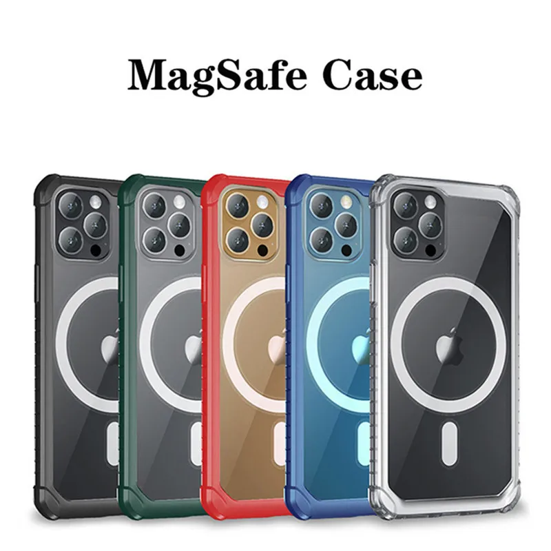 MagSafe phone case For Iphone12 12Pro Max 12mini MagSafe Car Wireless charger transparent thickened frame Protective Cover Shell
MagSafe phone case For Iphone12 12Pro Max 12mini MagSafe Car Wireless charger transparent thickened frame Protective Cover Shell