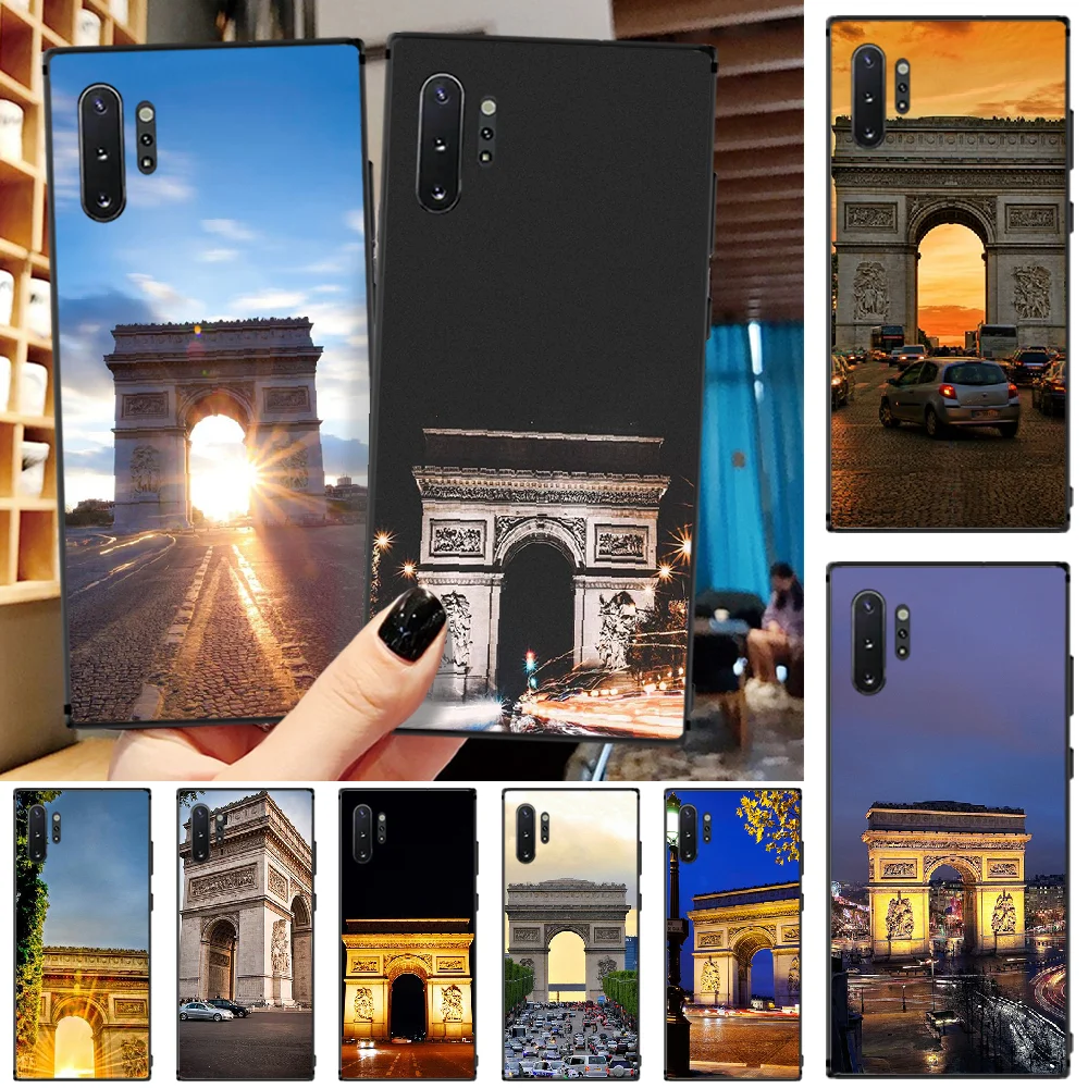Чехол для телефона BaweiTE Paris Arc de Triomphe Samsung Note4 5 7 8 9 10 Note10 Pro M10 20 30 | Мобильные телефоны