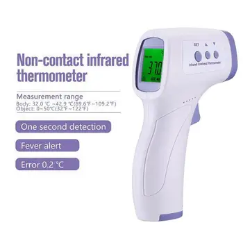 LCD Display termometro with Fever Alarm Non-contact termometro Infrared IR temperature temperature meter Digital temperature gun
LCD Display termometro with Fever Alarm Non-contact termometro Infrared IR temperature temperature meter Digital temperature gun