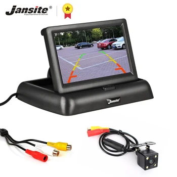 Jansite 4.3 inch Foldable Car Monitor TFT LCD Display Cameras Reverse Camera Parking System for Car Rearview Monitors NTSC PAL
Jansite 4.3 inch Foldable Car Monitor TFT LCD Display Cameras Reverse Camera Parking System for Car Rearview Monitors NTSC PAL