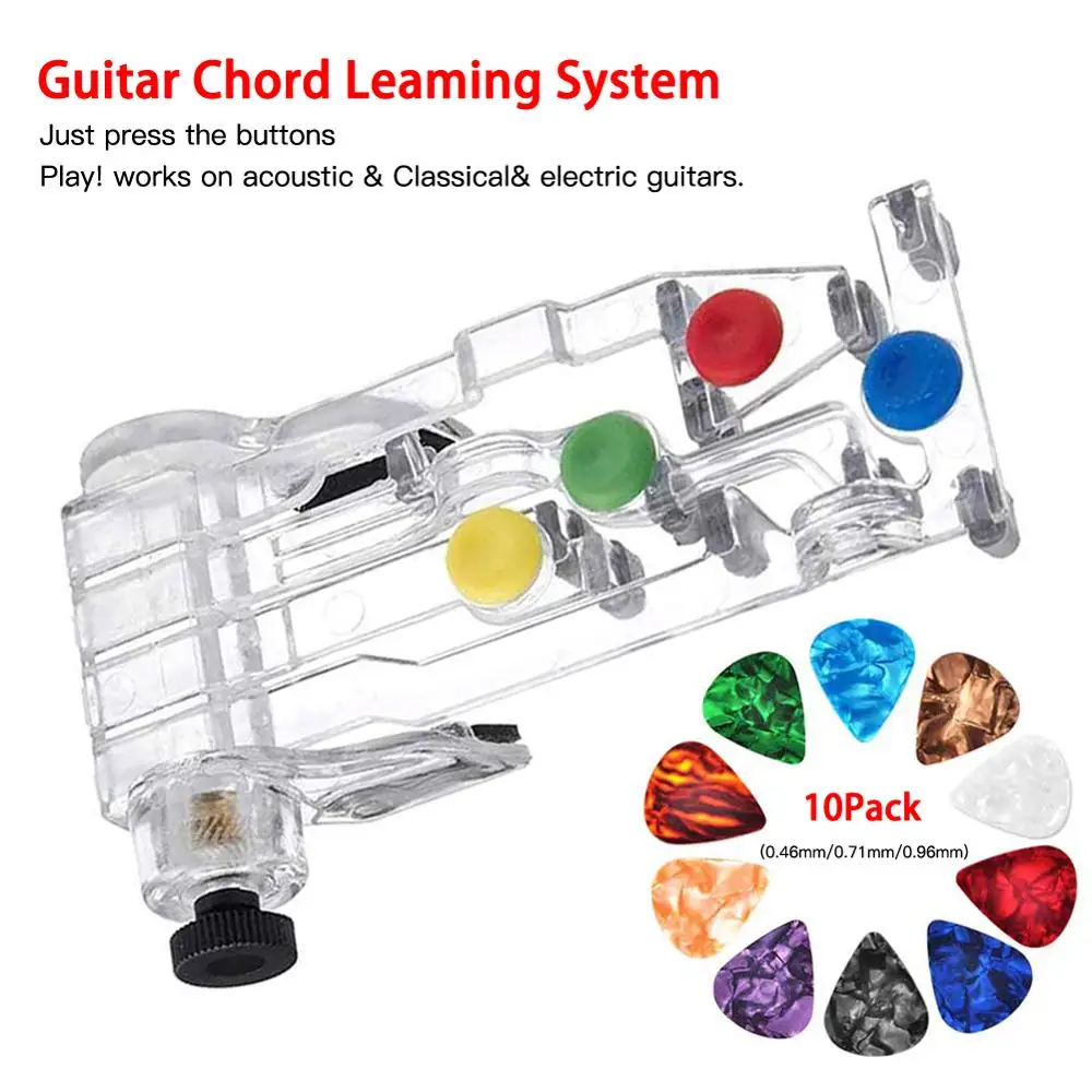 Acoustic Guitar Teaching Aid Guitar Tool Guitar Learning System Teaching Aid Accessories for Guitar Trainer Beginner(with 10 Pic
Acoustic Guitar Teaching Aid Guitar Tool Guitar Learning System Teaching Aid Accessories for Guitar Trainer Beginner(with 10 Pic