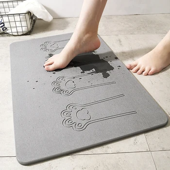 Natural diatom mud absorbent foot pad non-slip quick-drying floor mat diatomite bath mat for bathroom entrance doormat carpet
Natural diatom mud absorbent foot pad non-slip quick-drying floor mat diatomite bath mat for bathroom entrance doormat carpet