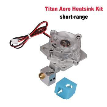 Titan Aero HeatSink aluminum Cooling Fan 12V/24V nozzle Titan Extruder Short Range V6 Hotend 1.75mm Radiator 3D Printer Parts
Titan Aero HeatSink aluminum Cooling Fan 12V/24V nozzle Titan Extruder Short Range V6 Hotend 1.75mm Radiator 3D Printer Parts