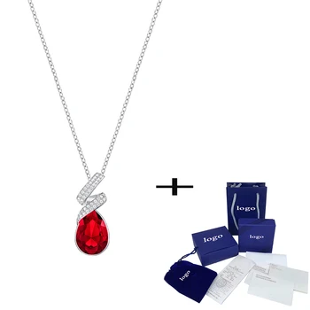 SWA Fashion Glamour LAUREEN Pendant Red Crystal Necklace Elegant Simple Ladies Jewelry Anniversary Wedding Gift Unique Retro
SWA Fashion Glamour LAUREEN Pendant Red Crystal Necklace Elegant Simple Ladies Jewelry Anniversary Wedding Gift Unique Retro