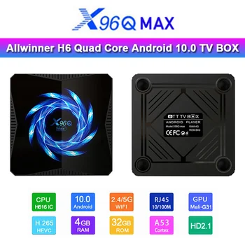 Android 10.0 Tv Box X96Q Max smart Tv Box Allwinner H616 2.4g/5.g Wifi 4GB 32/64GB 4K HD BT5.0 google play/Youtube Set Top Box
Android 10.0 Tv Box X96Q Max smart Tv Box Allwinner H616 2.4g/5.g Wifi 4GB 32/64GB 4K HD BT5.0 google play/Youtube Set Top Box