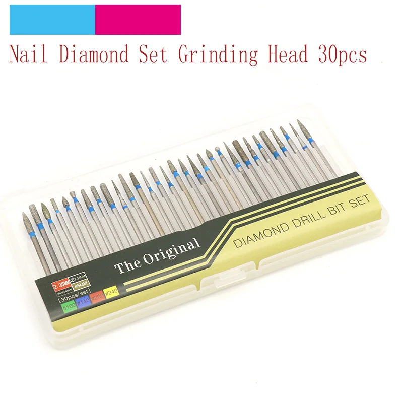 Hot 30pcs Alloy Tungsten Steel Nail Art Drill Bit Grinding Head Grinding Machine Dedicated Sander Polishing Electric Nail Tools
Hot 30pcs Alloy Tungsten Steel Nail Art Drill Bit Grinding Head Grinding Machine Dedicated Sander Polishing Electric Nail Tools