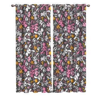 Cartoon Rabbits Octopus Halloween Window Curtains Living Room Boys Children Bedroom Kids Room Cortina Window Treatment
Cartoon Rabbits Octopus Halloween Window Curtains Living Room Boys Children Bedroom Kids Room Cortina Window Treatment