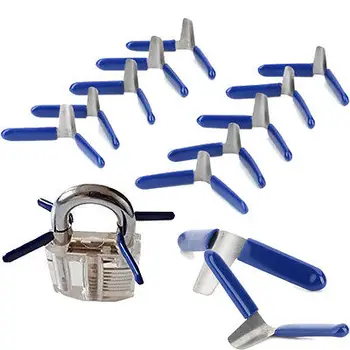 10pcs Padlock Shim Picks Set Lock Pick Accessories Set Tools Lock Home Tools Locksmith Tools New 2020 
10pcs Padlock Shim Picks Set Lock Pick Accessories Set Tools Lock Home Tools Locksmith Tools New 2020