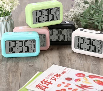 Multifunction LED Digital Alarm Clocks Backlight Display Desk Table Alarm Clock with Temperature Calendar Snooze Function Clocks
Multifunction LED Digital Alarm Clocks Backlight Display Desk Table Alarm Clock with Temperature Calendar Snooze Function Clocks