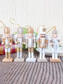 New Year Decorations 5Pcs/Set Wooden Nutcracker Soldiers Christmas Decorations Christmas Decorations For Home Navidad
New Year Decorations 5Pcs/Set Wooden Nutcracker Soldiers Christmas Decorations Christmas Decorations For Home Navidad