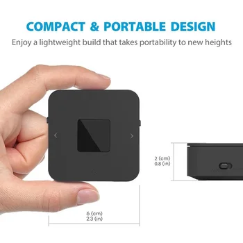 BT4852 Bluetooth 5.0 Wireless Transmitter Receiver CSR8670 2 In 1 BT 5.0 Wireless O Adapter 3.5mm SPDIF For Music TV Compute
BT4852 Bluetooth 5.0 Wireless Transmitter Receiver CSR8670 2 In 1 BT 5.0 Wireless O Adapter 3.5mm SPDIF For Music TV Compute