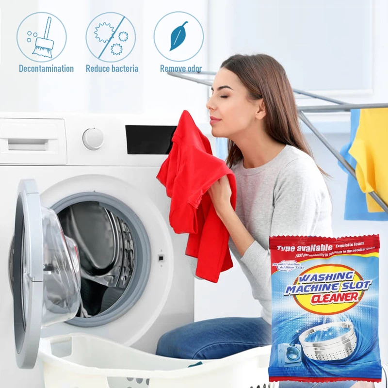 1pcs Effective Washing Machine Cleaner Powder Decontamination Laundry Tank Cleaner Agent Bags for Home Kitchen Cleaner Supplies
1pcs Effective Washing Machine Cleaner Powder Decontamination Laundry Tank Cleaner Agent Bags for Home Kitchen Cleaner Supplies