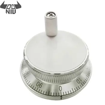 DANIU CNC Pulser Handwheel 5V 60MM 80MM 100 Pulses Manual Pulse Generator Hand Wheel Machine Rotary Encoder Electronic Kit
DANIU CNC Pulser Handwheel 5V 60MM 80MM 100 Pulses Manual Pulse Generator Hand Wheel Machine Rotary Encoder Electronic Kit