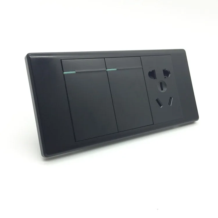 New Style 118 Black And White with Pattern High-End Switch Socket USB Socket Single Control Switch Five-hole Socket TV Socket
New Style 118 Black And White with Pattern High-End Switch Socket USB Socket Single Control Switch Five-hole Socket TV Socket