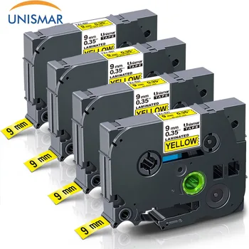 Unismar 4PCS TZe Tape TZe-621 9mm Laminated Labeling Tape Compatible for Brother P-Touch PT-D210 PT-D200 PT-D600 PT-H100 PT-H110
Unismar 4PCS TZe Tape TZe-621 9mm Laminated Labeling Tape Compatible for Brother P-Touch PT-D210 PT-D200 PT-D600 PT-H100 PT-H110