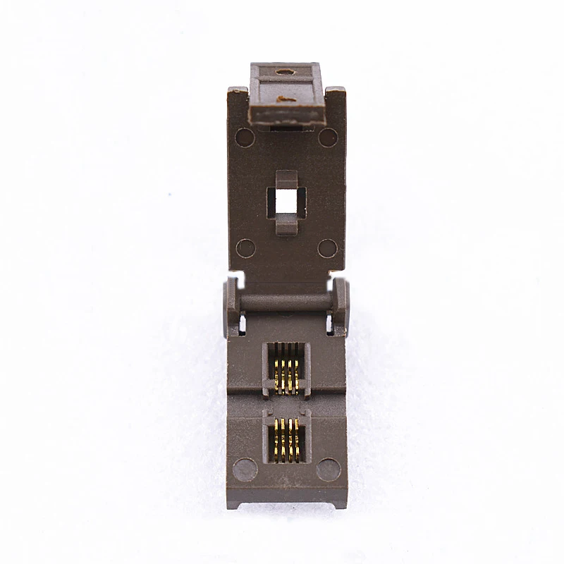 MSOP8 Pin Pitch 0.65mm IC Body Width 3.0mm clamshell Socket highter temperature testing burn in testing IC test adapter
MSOP8 Pin Pitch 0.65mm IC Body Width 3.0mm clamshell Socket highter temperature testing burn in testing IC test adapter