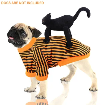 Party Outdoor Striped Pattern Cosplay Halloween Daily Warm Autumn Cotton Blend Two Legs Pet Dog Clothes Black Cat Doll Festival
Party Outdoor Striped Pattern Cosplay Halloween Daily Warm Autumn Cotton Blend Two Legs Pet Dog Clothes Black Cat Doll Festival