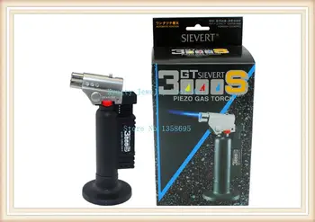 Diy GT3000S Piezo Gas Torch 1300c Celsius jet flame torch cigar butane gas lighter Professional Welding Gun Jet Torch
Diy GT3000S Piezo Gas Torch 1300c Celsius jet flame torch cigar butane gas lighter Professional Welding Gun Jet Torch