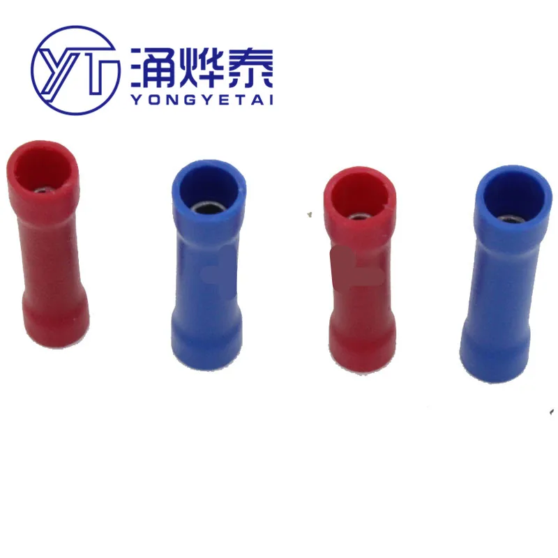 YYT 100PCS BV1 BV2 cold-pressing terminal Terminal block Tubular full-insulation intermediate joint Wire connector terminal
YYT 100PCS BV1 BV2 cold-pressing terminal Terminal block Tubular full-insulation intermediate joint Wire connector terminal