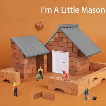 Diy Doll House Hands-on Ability Training Three-dimensional Children's Mini Simulation House Brick Hand Model Educational Toys 
Diy Doll House Hands-on Ability Training Three-dimensional Children's Mini Simulation House Brick Hand Model Educational Toys