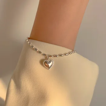 S925 silver rice grain love girlfriends bracelet female student design sense niche retro sweet peach heart bracelet for women
S925 silver rice grain love girlfriends bracelet female student design sense niche retro sweet peach heart bracelet for women